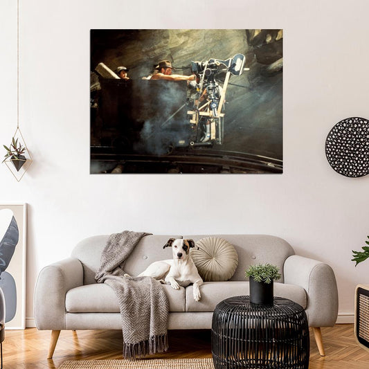 Indiana Jones and the Temple of Doom Harrison Ford Wall Decor Room Print Retro Vintage Poster