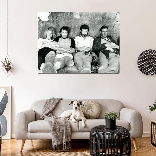 Indiana Jones and the Temple of Doom Spielberg Lucas Wall Decor Room Print Retro Vintage Poster