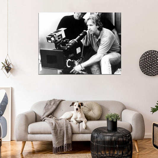 True Lies James Cameron Behind the Scenes Movie Rare Wall Decor Room Print Retro Vintage Poster