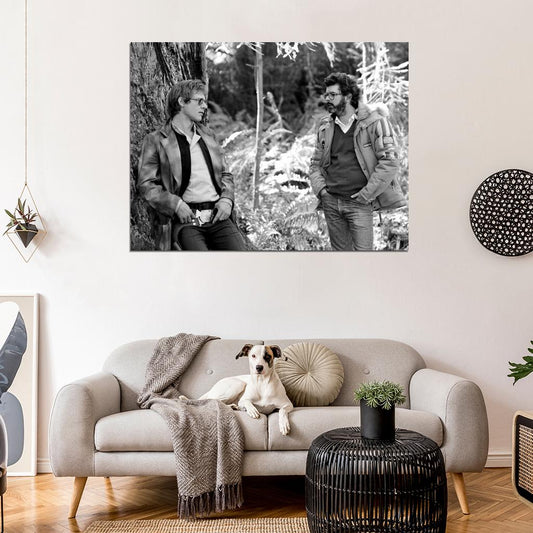 Star Wars The Return of the Jedi Behind the Scenes Wall Decor Room Print Retro Vintage Poster