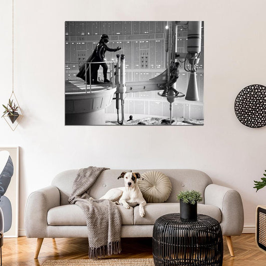 Star Wars The Empire Strikes Back Darth Vader Movie Wall Decor Room Print Retro Vintage Poster