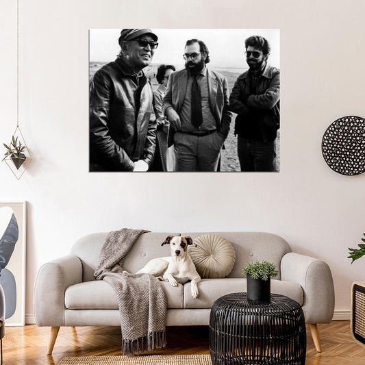 Akira Kurosawa Francis Ford Coppola George Lucas Rare Wall Decor Room Print Retro Vintage Poster