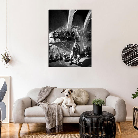 Pablo Picasso Artist Painter Centaur Cubism Old Wall Decor Room Print Retro Vintage Poster