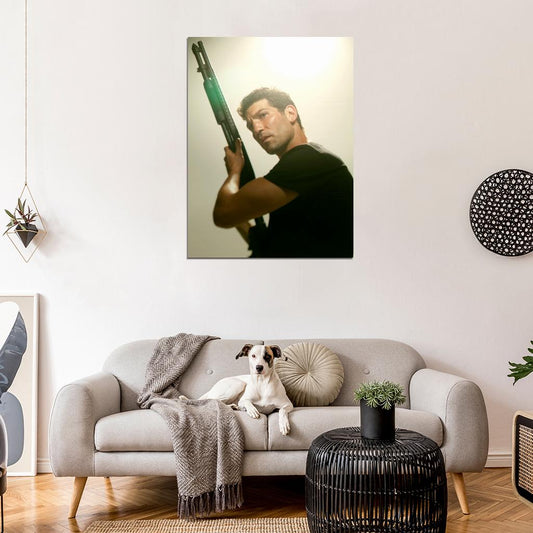 Shane Walsh Jon Bernthal Shotgun The Walking Dead TV Wall Art Print Poster