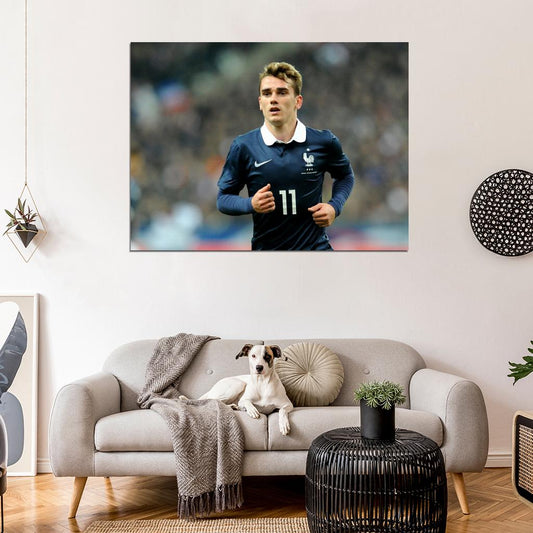 Antoine Griezmann France World Cup Brazil Football Wall Art Print Poster