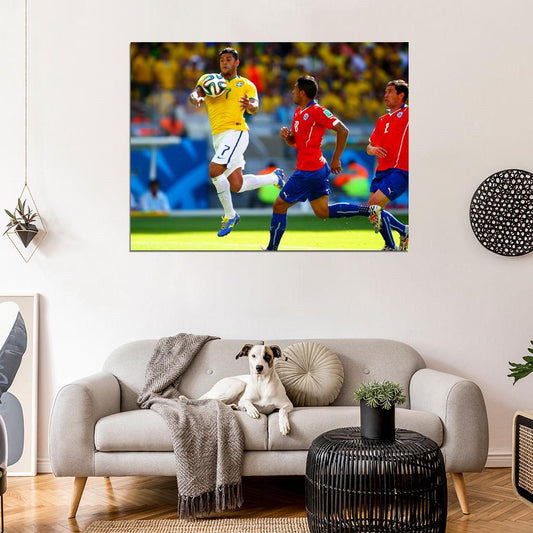 Hulk Amazing 2014 World Cup Brazil Soccer Football Wall Art Print Poster