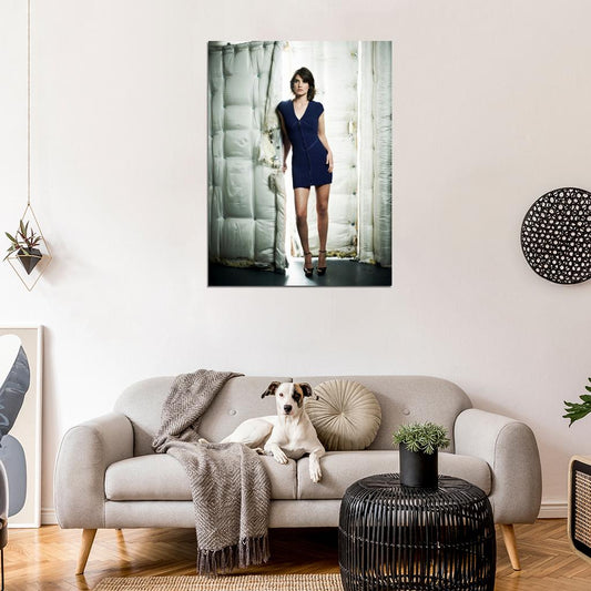 Cobie Smulders Hot Sexy Dress High Heels Actress Rare Wall Art Print Poster