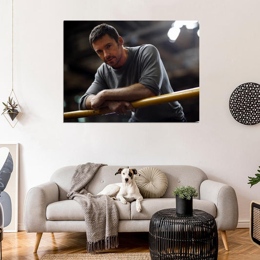 Hugh Jackman Amazing Portrait Handsome Hot Actor Wall Art Print Poster