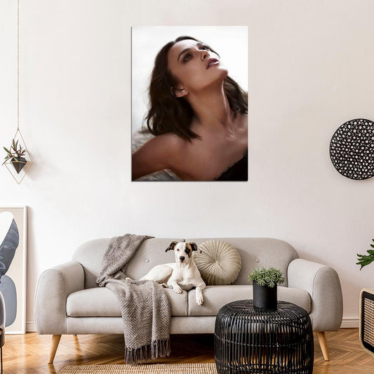 Keira Knightley Portrait Hot Elegant Actress Rare Wall Art Print Poster