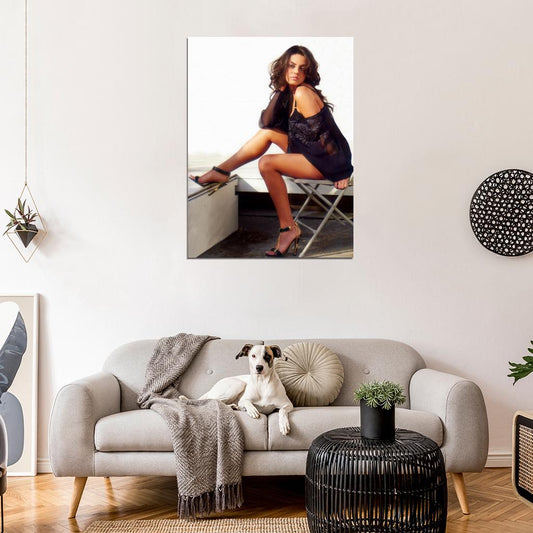 Mila Kunis Legs High Heels Hot Sexy Seductive Rare Wall Art Print Poster