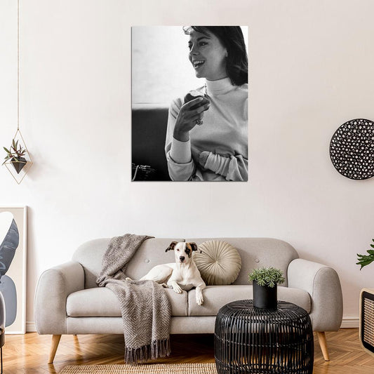 Natalie Wood Portrait Hot Beautiful Actress Retro Rare Wall Art Print Poster