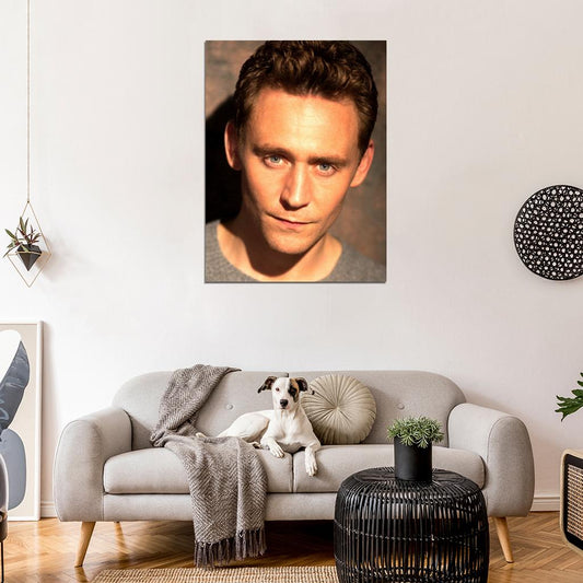 Tom Hiddleston Awesome Portrait Eyes Hot Handsome Rare Wall Art Print Poster