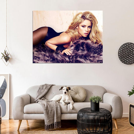 Shakira Sexy Beautiful Hot Music Artist Singer Wall Art Print Poster