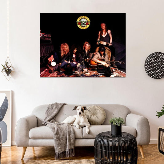 Guns n' Roses Adler Slash McKagan Stradlin Axl Rose Wall Art Print Poster