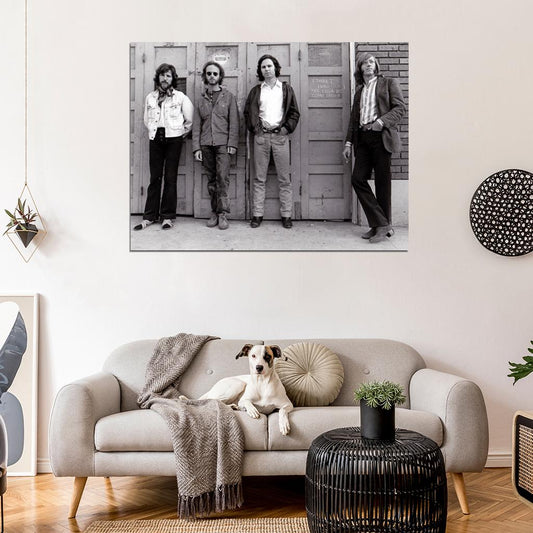 The Doors John Densmore Robby Krieger Morrison Wall Art Print Poster