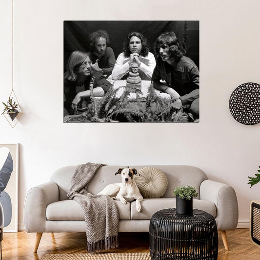 The Doors Rare Ray Robby John Jim Morrison Band Wall Art Print Poster