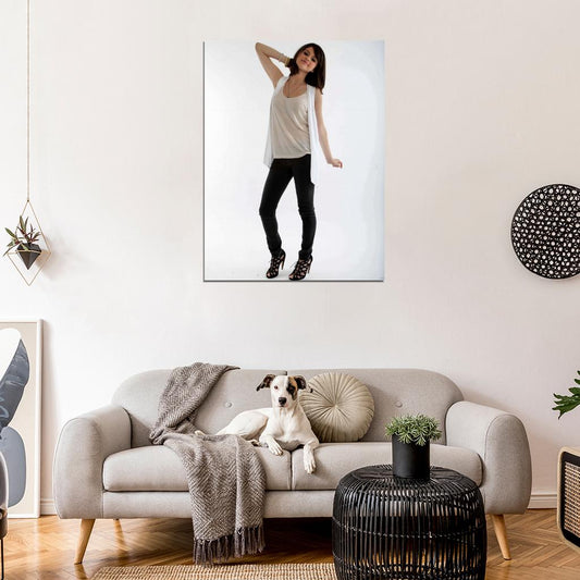 Selena Gomez Pop Music Singer Wall Art Print Poster