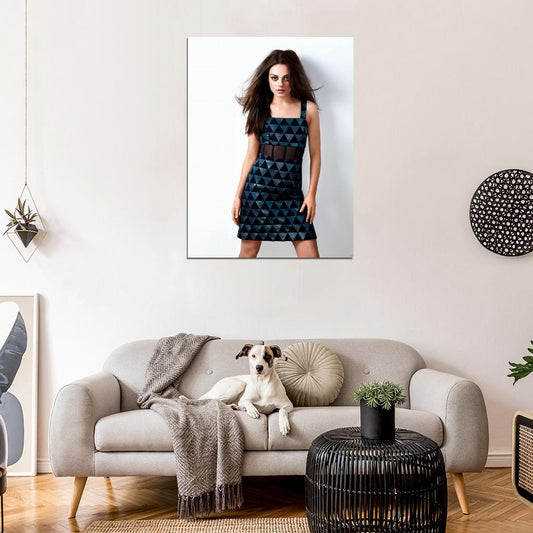 Mila Kunis Hot Actress Wall Art Print Poster