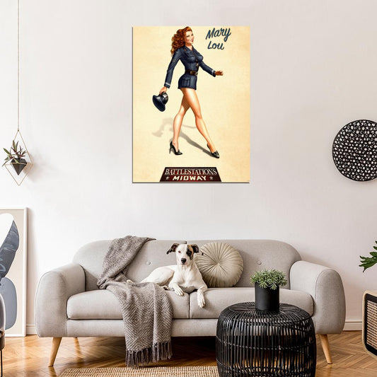 Sexy Girl Painting Art Wall Art Print Poster