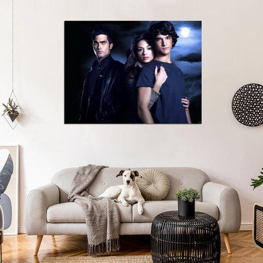 Teen Wolf Characters Tv Series Wall Art Print Poster