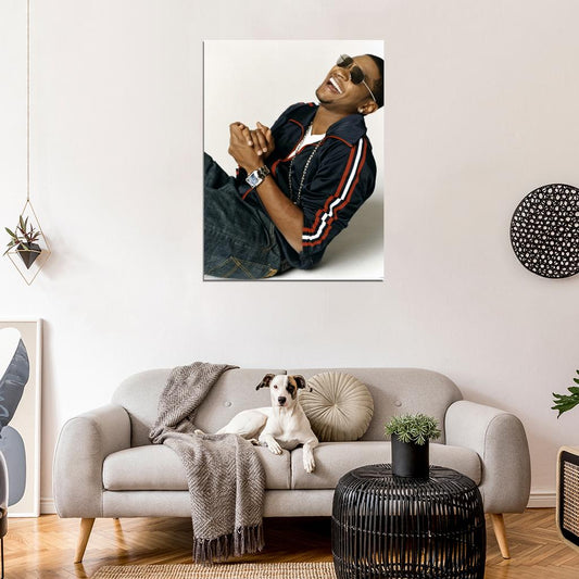 Usher Smile R&B Music Singer Wall Art Print Poster