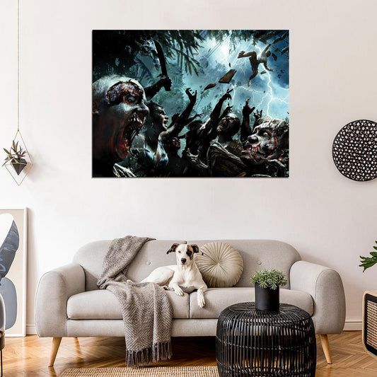 Dead Island Zombies Horror Video Game Wall Art Print Poster