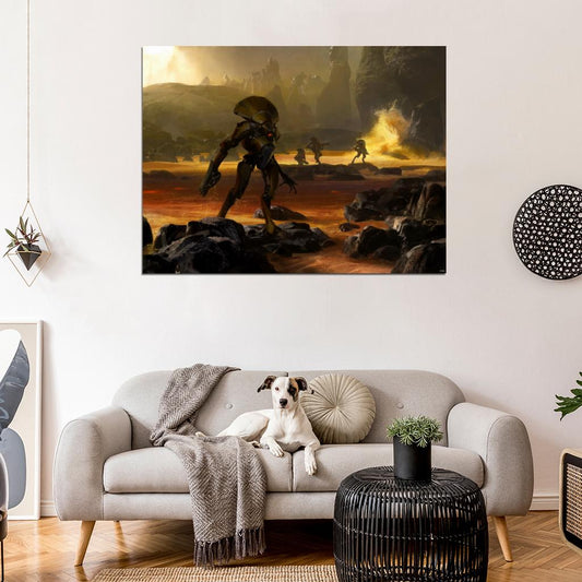 Destiny Vex Character Video Game Wall Art Print Poster