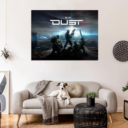 Eve Dust 514 Video Game Wall Art Print Poster