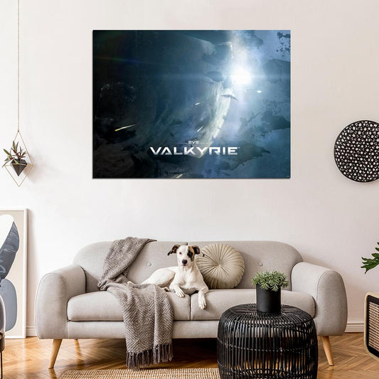 Eve Valkyrie Video Game Art Wall Art Print Poster