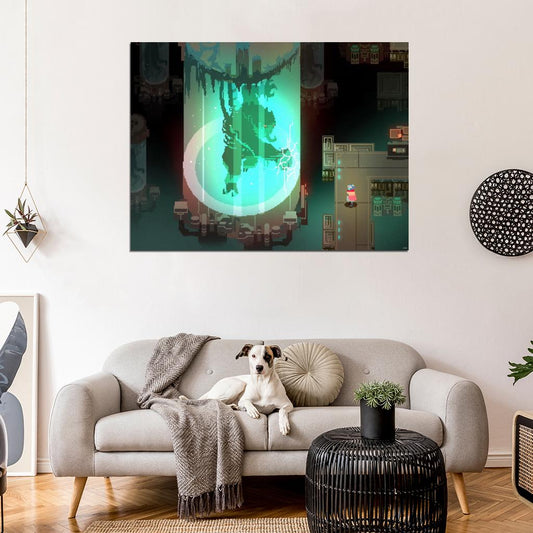 Hyper Light Drifter Video Game Wall Art Print Poster