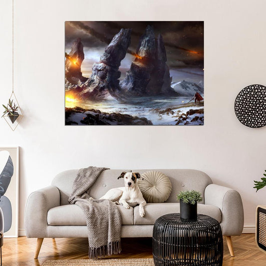 Lords Of The Fallen Landscape Video Game Wall Art Print Poster