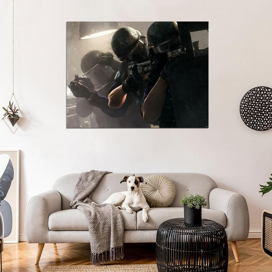 Rainbow Six Siege Video Game Wall Art Print Poster