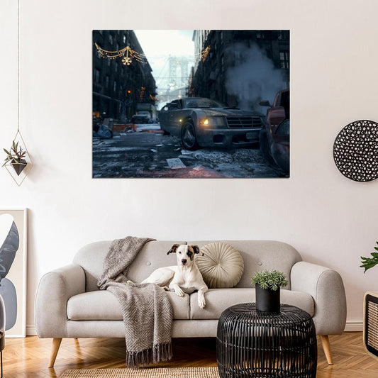 Tom Clancy's The Division City Ruins Game Wall Art Print Poster