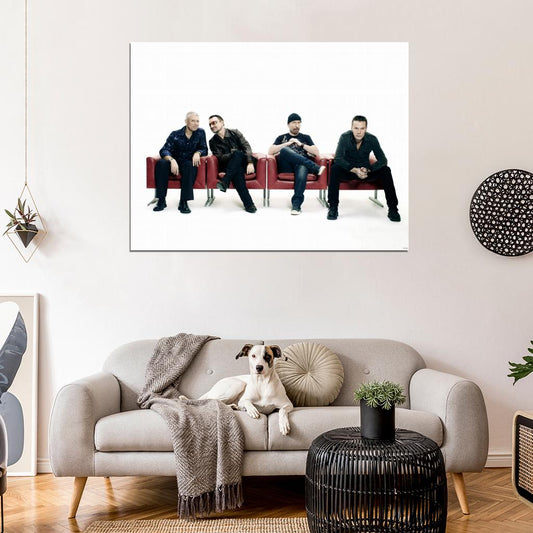 U2 No Line On The Horizon Rock Music Band Wall Art Print Poster