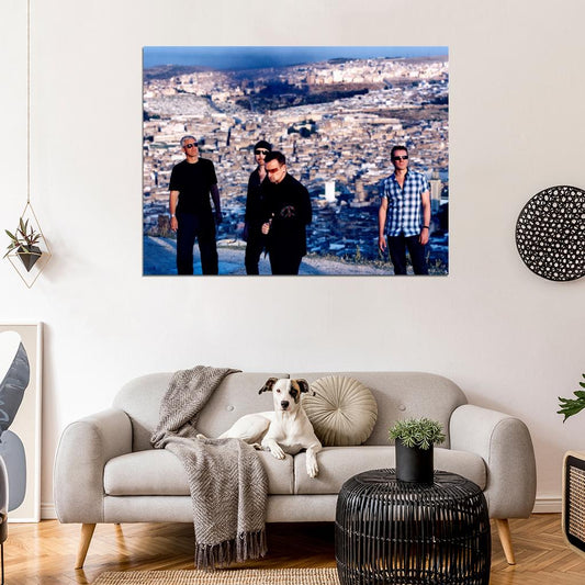 U2 Rock Music Band Landscape Wall Art Print Poster