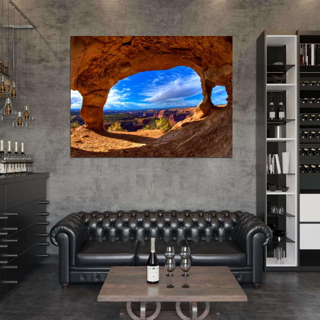 Grand Canyon Colorado Cave Beautiful Nature Wall Decor Room Print Poster