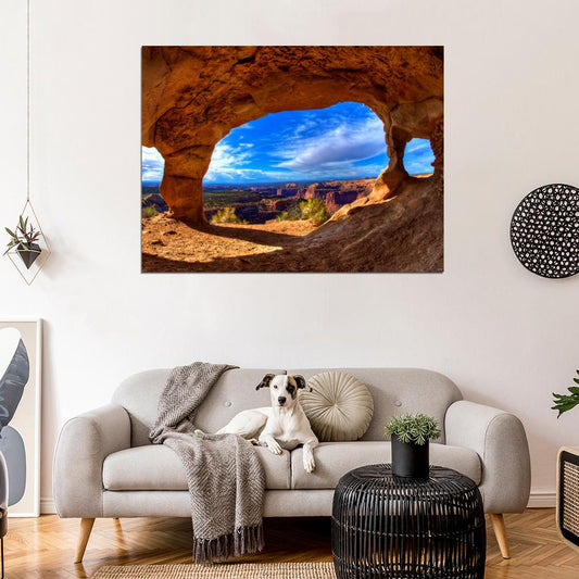 Grand Canyon Colorado Cave Beautiful Nature Wall Decor Room Print Poster