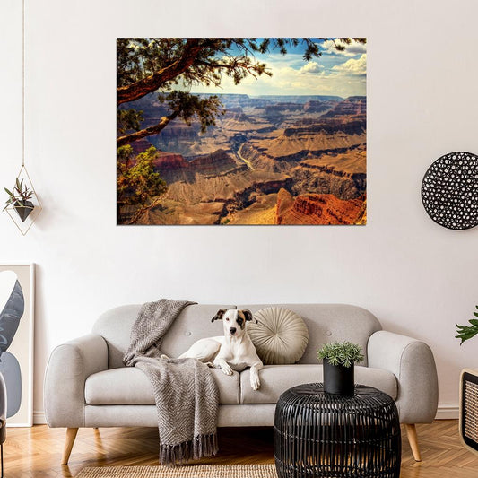 Grand Canyon Colorado View Beautiful Nature Wall Decor Room Print Poster