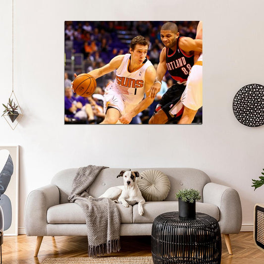 Goran Dragic Basketball Sport Wall Art Print Poster