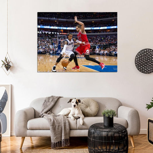 Monta Ellis Dallas Basketball Sport Wall Art Print Poster