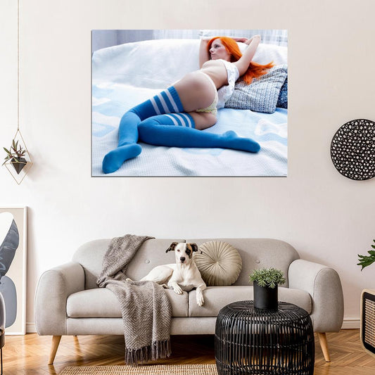 Ariel Piper Fawn Hot Sexy Butt Ass Boobs Model Wall Art Print Poster