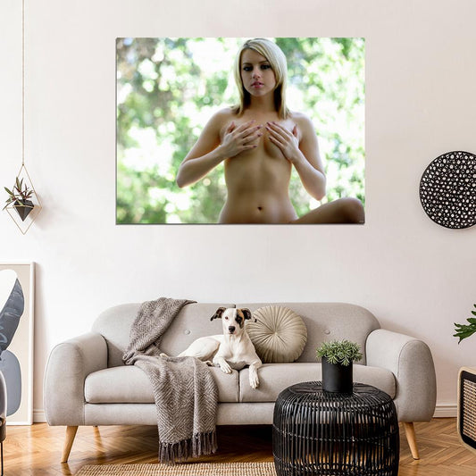 Lexi Belle Nude Naked Sexy Hot Cute Model Wall Art Print Poster