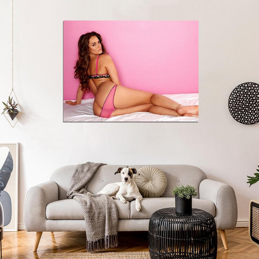 Tori Black Sexy Lingerie Ass Butt Hot Model Wall Art Print Poster