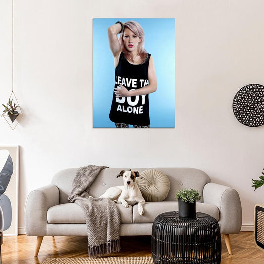 Ellie Goulding Indie Hot Music Singer Wall Art Print Poster