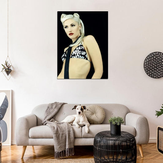 Gwen Stefani Dance Hot Music Singer Wall Art Print Poster