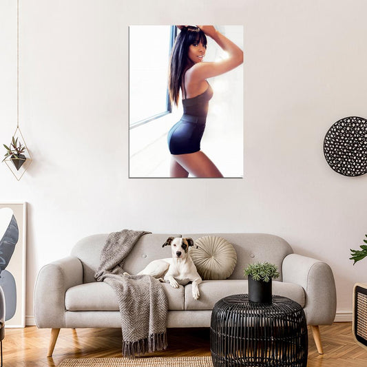 Kelly Rowland Sexy Hot R&B Music Singer Wall Art Print Poster