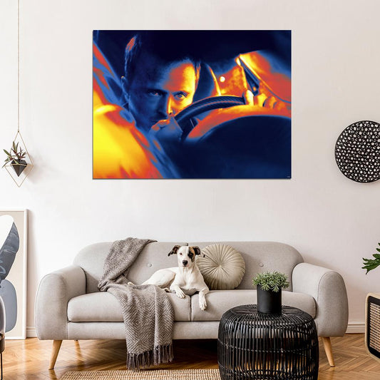 Aaron Paul Need For Speed Movie Wall Art Print Poster