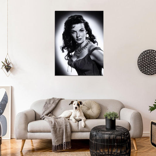 Carole Lombard Old Retro Vintage Actress BW Wall Art Print Poster