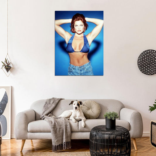 Erika Eleniak Sexy Hot Actress Vintage Classic Wall Art Print Poster