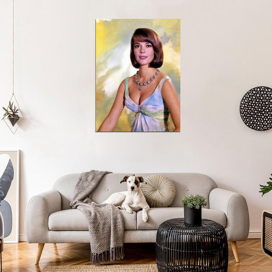 Natalie Wood Hot Portrait Old Retro Vintage Wall Art Print Poster